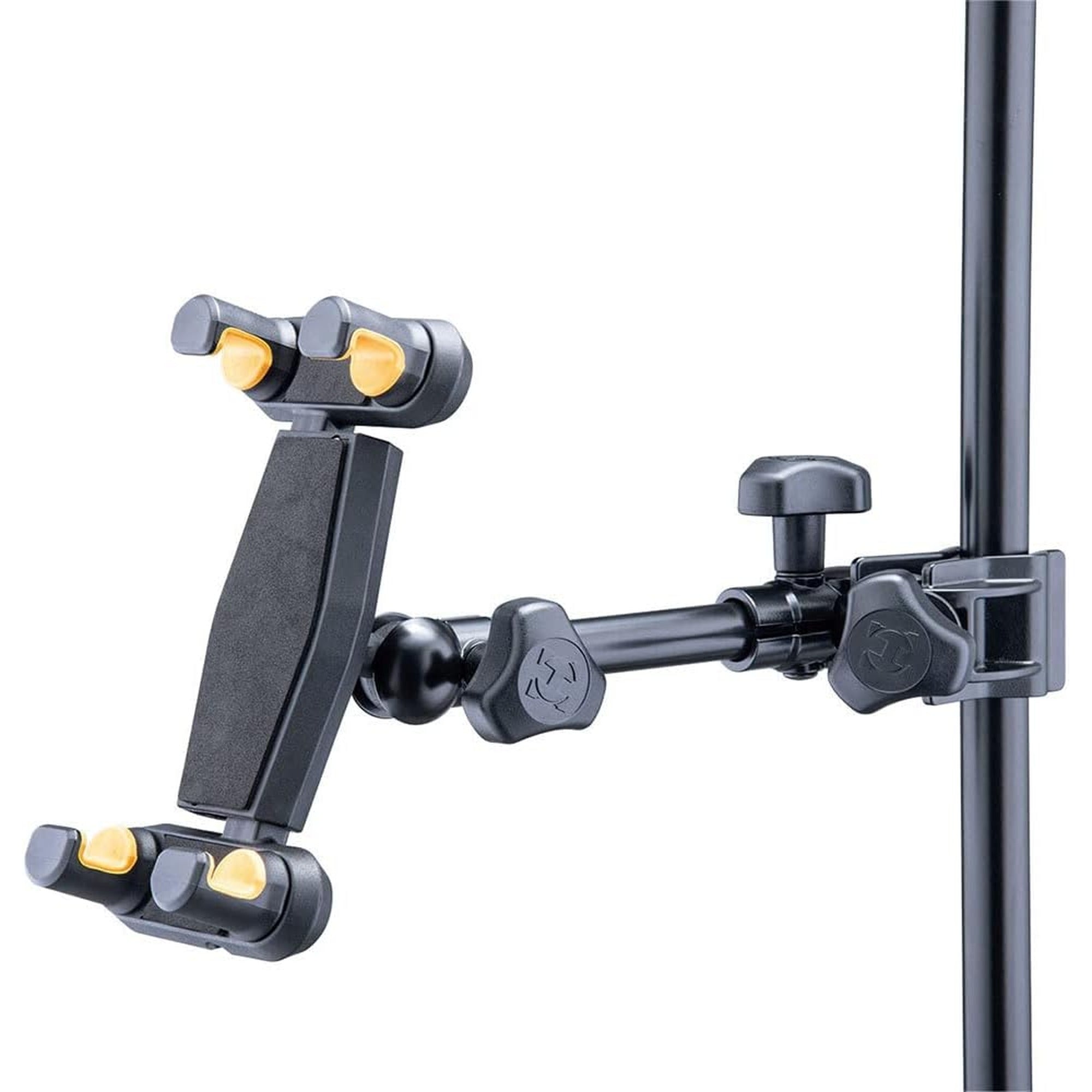 Hercules Stands HCDG-307B microphone multimedia stand with adjustable arm and sturdy base for studio or stage use