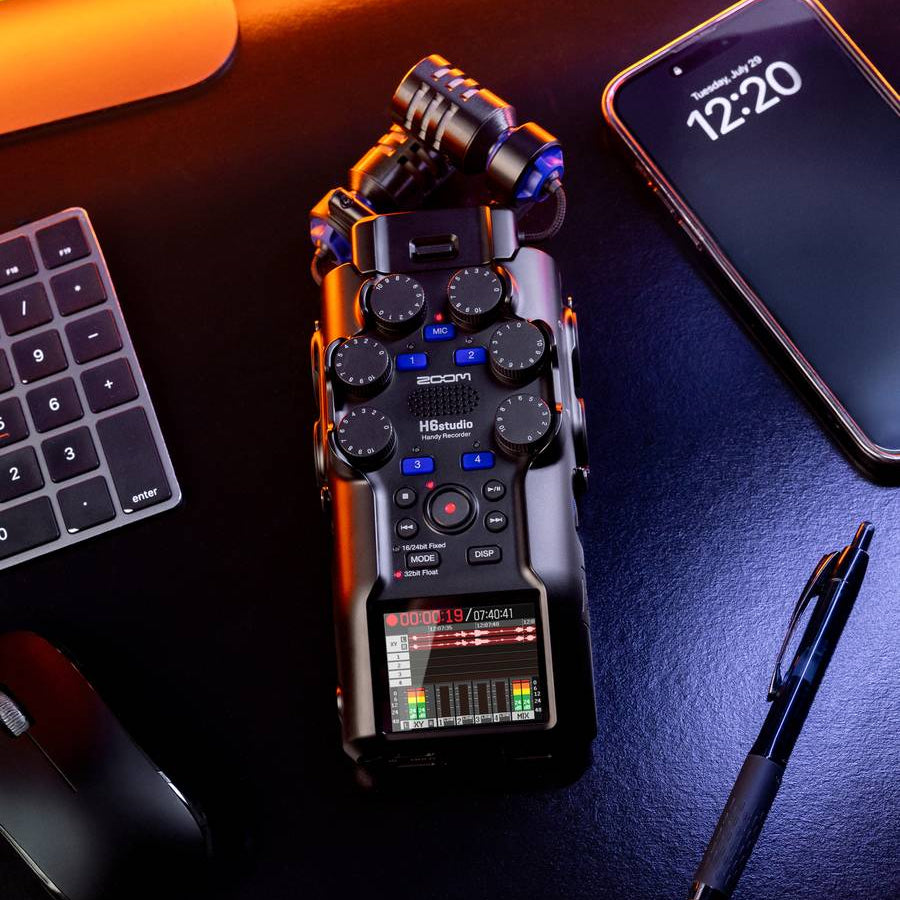 Zoom H6studio: Studio-Grade Power in a Portable Handy Recorder