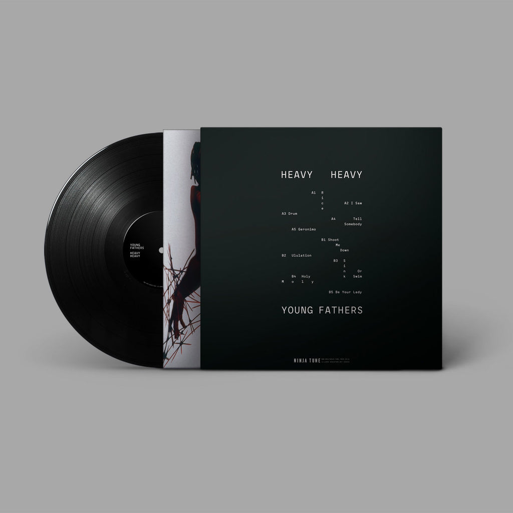 Young Fathers - Heavy Heavy (Black) Vinyl LP