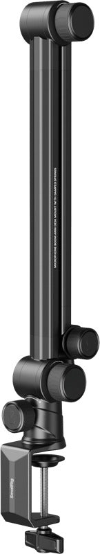 SmallRig broadcast microphone boom arm desk mount with adjustable arm and clamp for studio or home microphone setup.