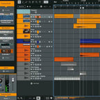 Screenshot of Reason Studios Reason 14 music production software interface on a computer screen featuring a single track view.