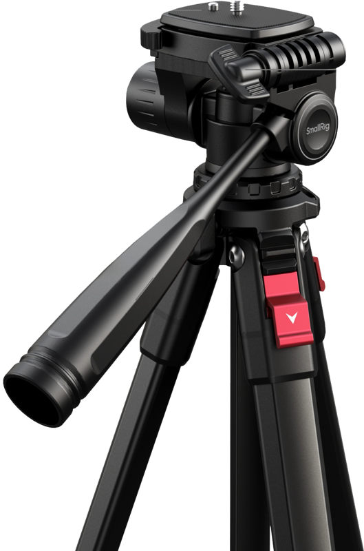 SmallRig Video Tripod 5474 with adjustable legs and fluid head for stable video recording and smooth camera movements.