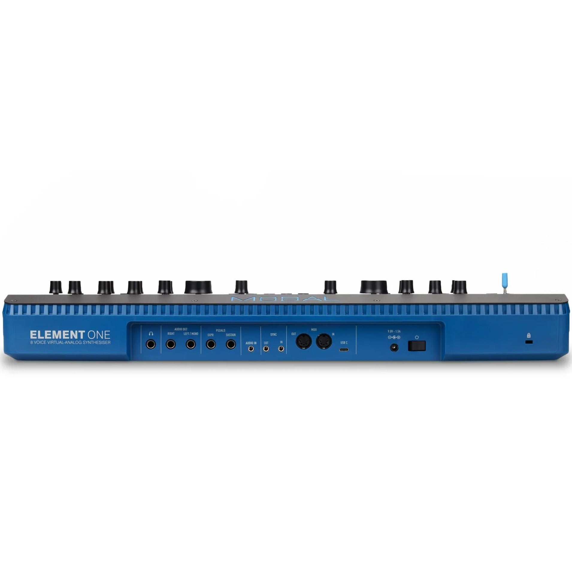 Modal Electronics Element One keyboard synthesizer with a sleek black design and multi-touch control surface.