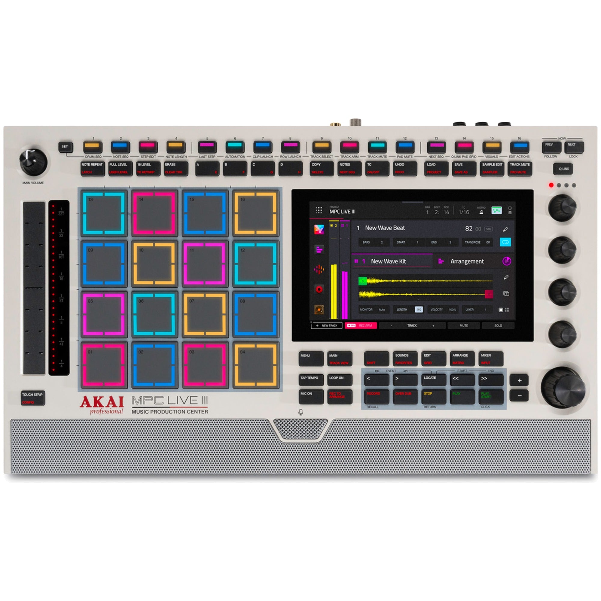 Akai MPC Live III Retro - top view