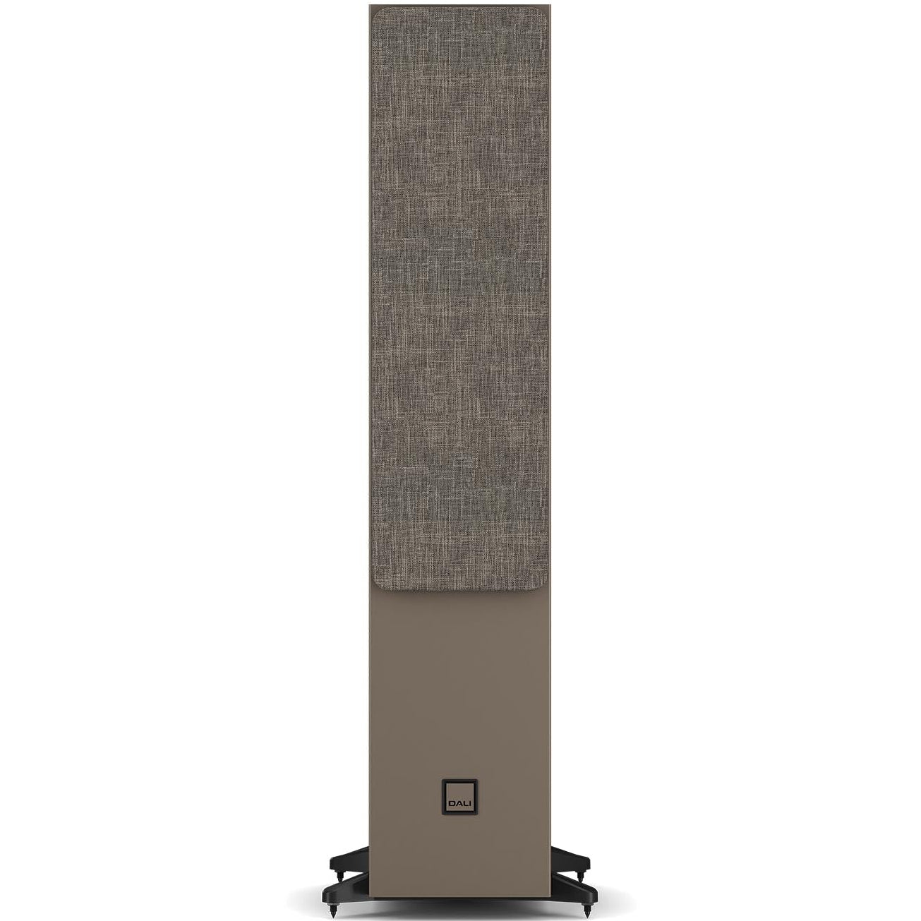 DALI Sonik 7 passive floorstanding speakers with sleek black cabinets and multiple drivers for rich, immersive sound.