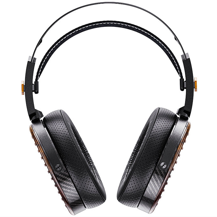 FiiO FT7 wired headphones with black and silver design, featuring over-ear cups and audio cable for high-quality sound.