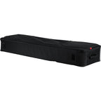 Gator G-PG-88-SLIM Pro-Go slim keyboard gig bag with padded exterior for 88-note keyboards, shown with handles and reinforced zippers.