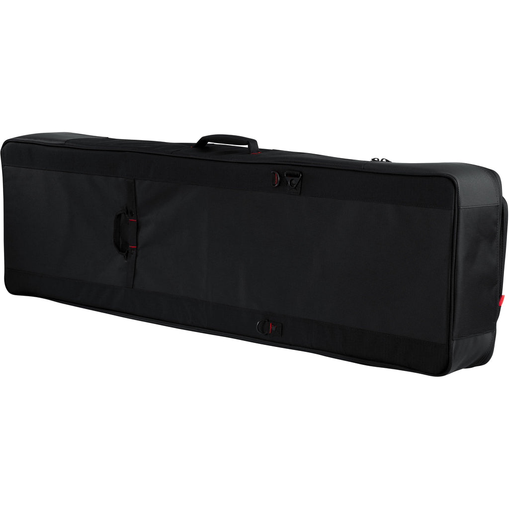 Gator G-PG-88-SLIM Pro-Go gig bag for slim 88-key keyboard, black, padded case with handles and shoulder strap for portability.