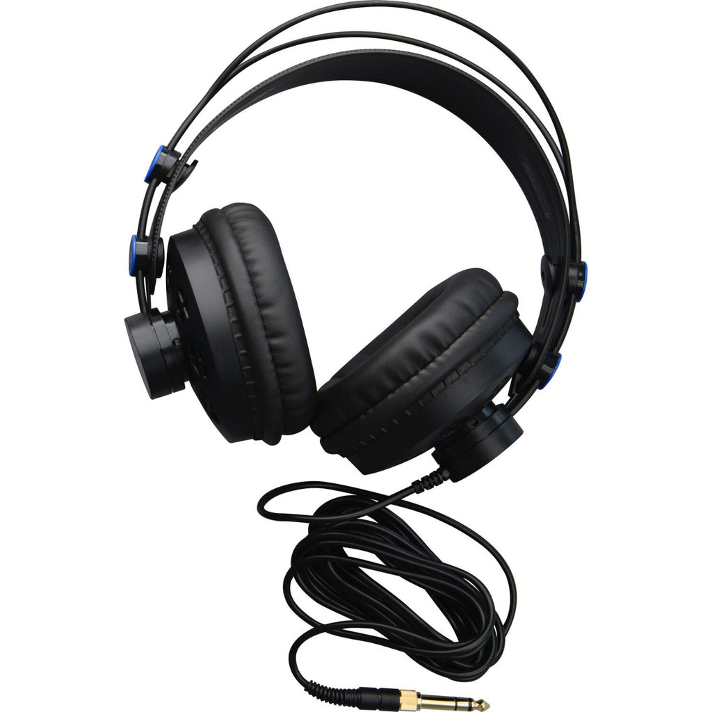 Presonus Broadcast Accessory Pack with microphone stand, pop filter, and cables for professional podcast and streaming setup.