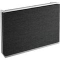Stylish Bang & Olufsen Beosound Level wireless speaker with sleek design and control buttons, ideal for premium audio experience.
