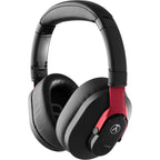 Austrian Audio Hi-X25BT wireless headphones with over-ear design, black color, and adjustable headband for comfortable listening.