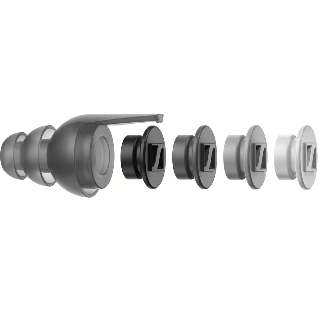 Sennheiser SoundProtex hearing protection with cushioned ear cups and adjustable headband for noise reduction.