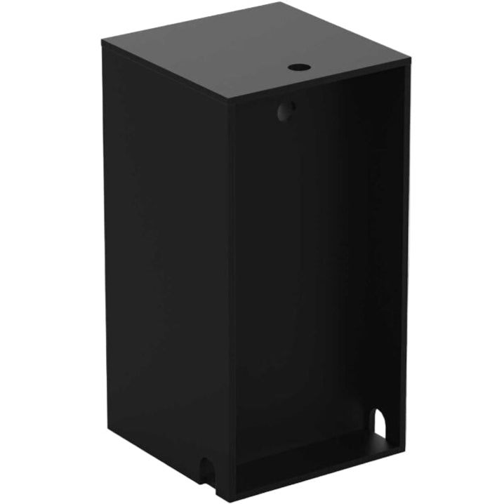 Glorious Modular Mix Rack DJ table with multiple compartments and sturdy construction for professional audio equipment setup.