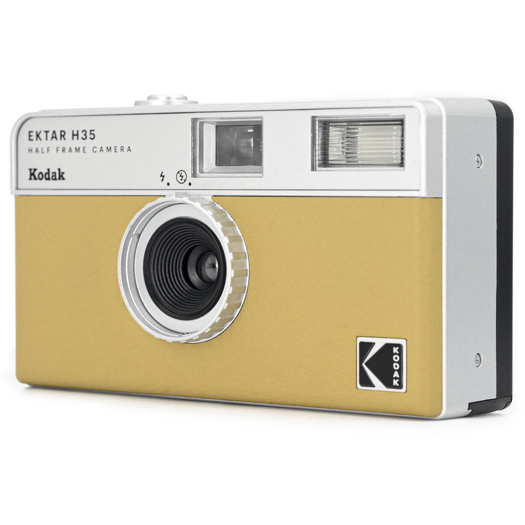Kodak EKTAR H35 Half Frame Camera, compact instant camera with vintage design and manual controls, perfect for instant photography.