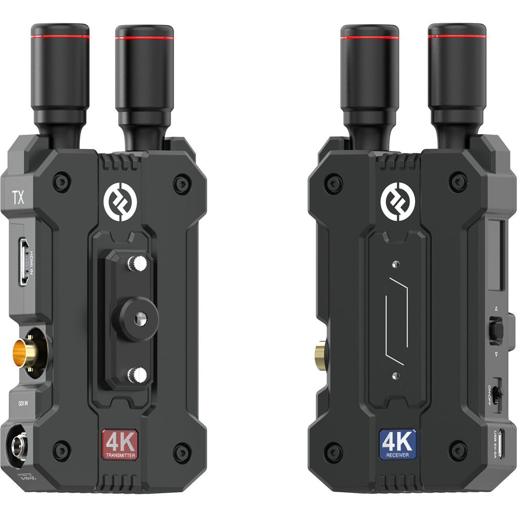 Hollyland Mars 4K wireless video transmission system accessory with compact design and multiple connection ports.
