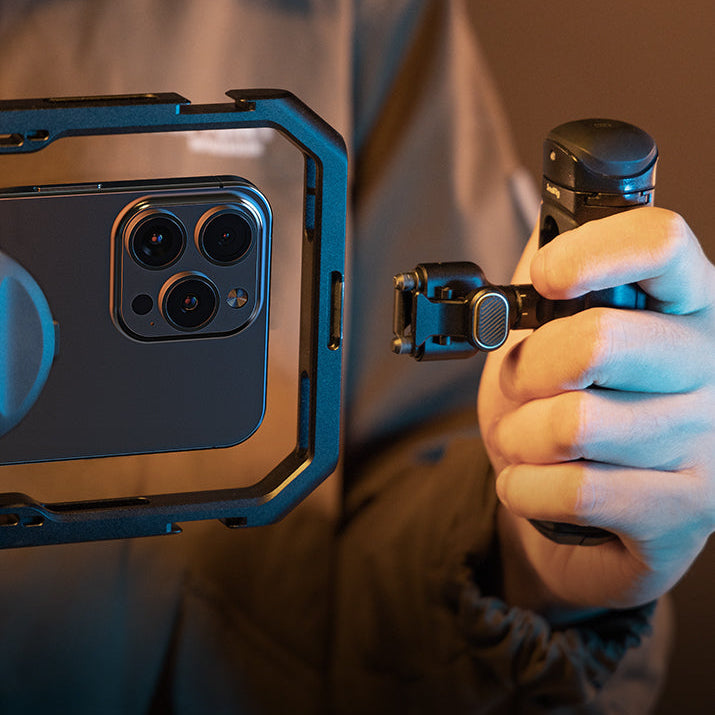 SmallRig All-in-One Video Kit for Smartphone Creators with tripod, support, and rig components, designed for mobile video recording.