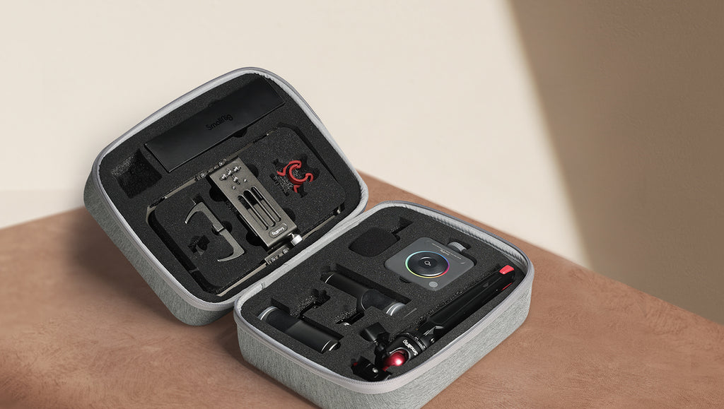 SmallRig All-in-One Video Kit Ultra with tripod and support rig for versatile filming and steady shot stability.