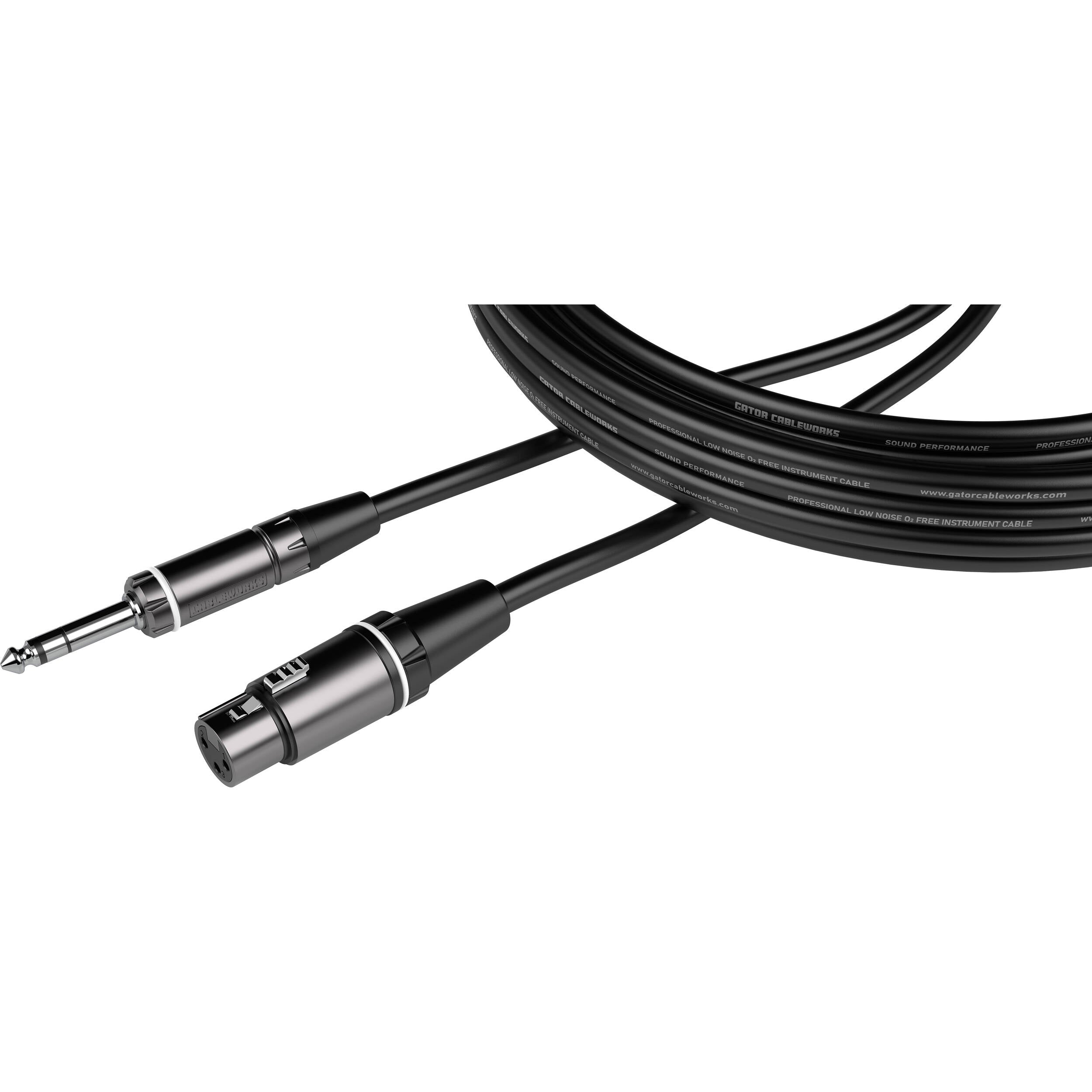 Gator Composer Series 6,3 mm TRS – XLR-hona kabel
