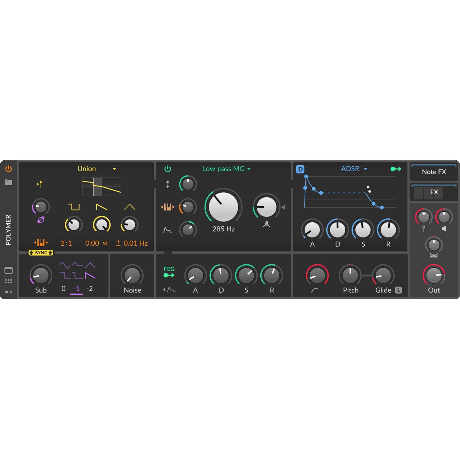 Bitwig Studio Essentials 5 music production software interface on screen, showcasing digital audio workstation features