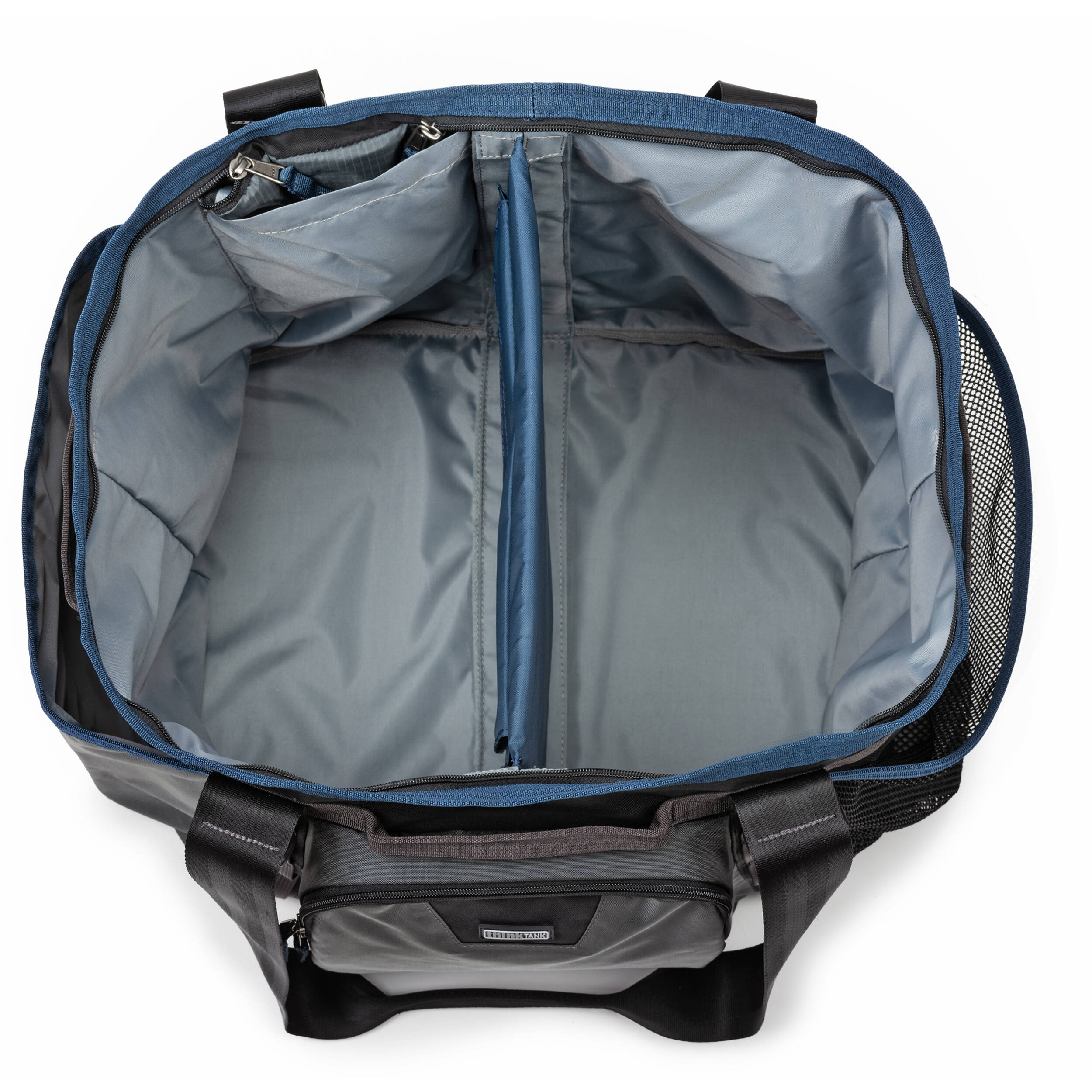Think Tank Freeway Longhaul video equipment bag with padded compartments and durable design for professional gear storage.