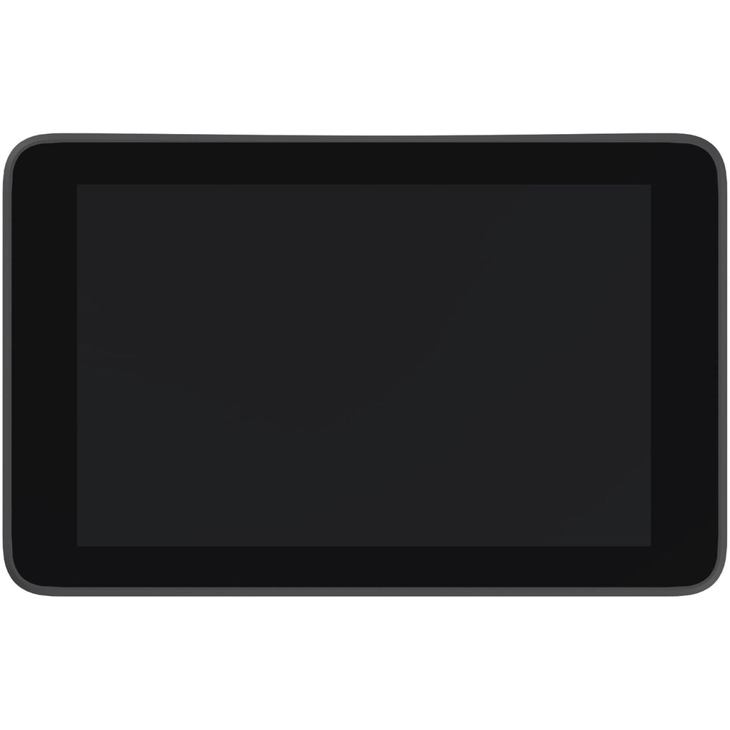 YoloLiv YoloBox Ultra video monitor showing a live streaming interface on a portable screen.