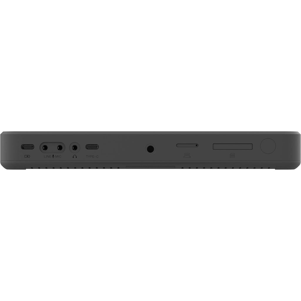 YoloLiv YoloBox Ultra video monitor showing touchscreen interface with live streaming controls and professional video display.