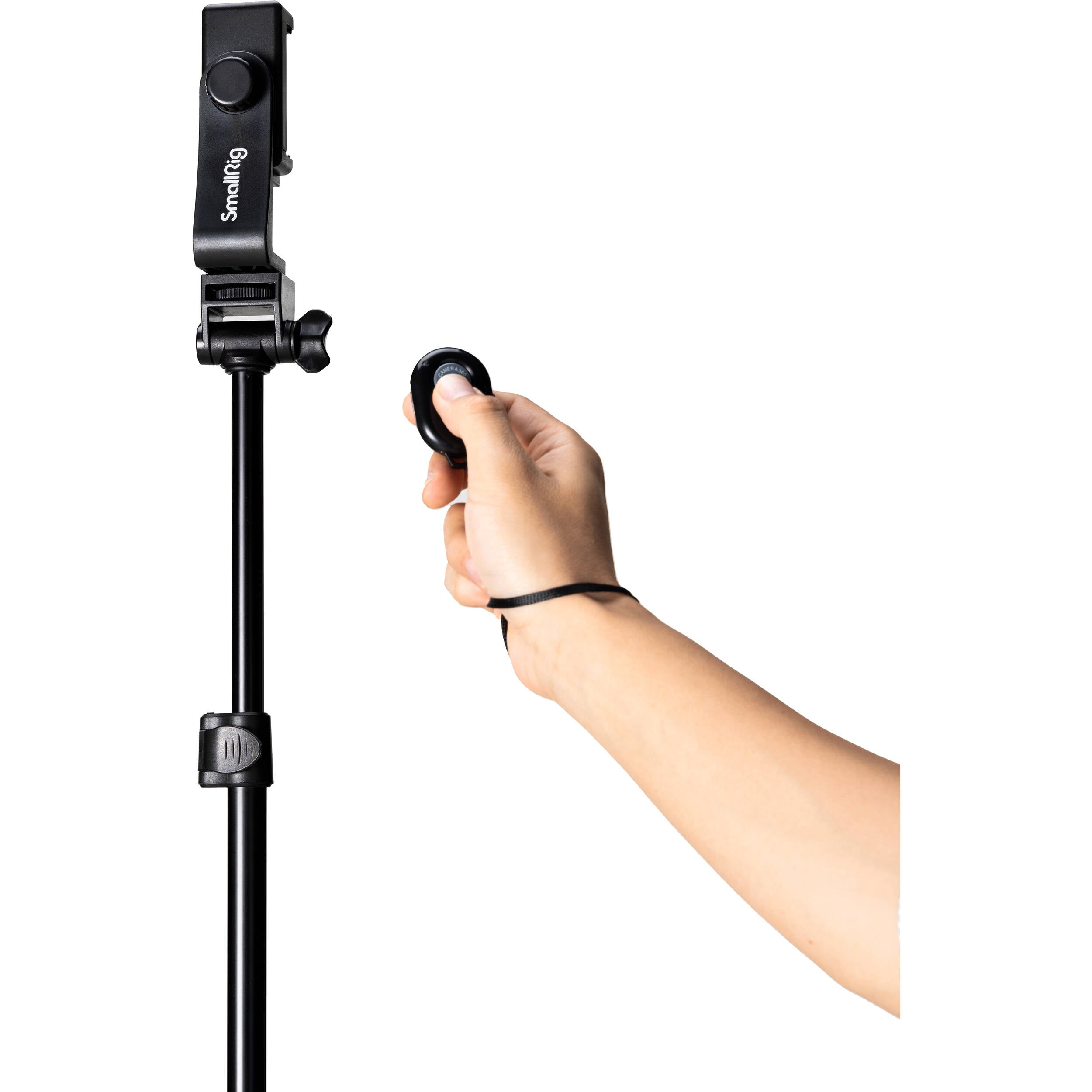 SmallRig PT-30 reverse-folding smartphone live streaming stand kit with tripod supports and rig for stable video recording