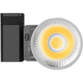 Zhiyun Molus X60 Bi-Color LED lights with adjustable brightness and color temperature for professional video lighting setup.