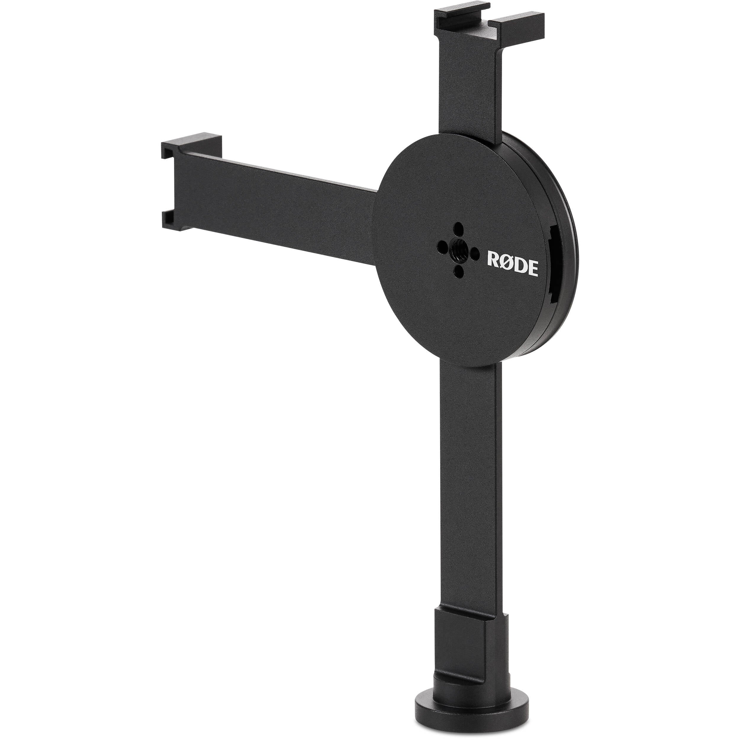 Rode Magnetic Mount for tripods and rigs, showing a sturdy black metal attachment with magnetic base and secure mounting features.