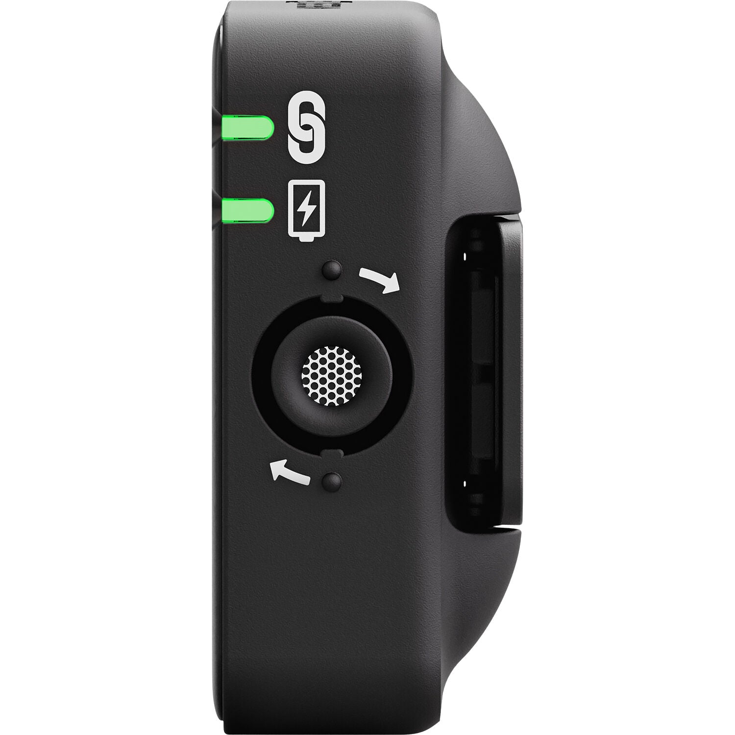 Rode Wireless ME Dual creator wireless microphone system in black with compact transmitters and receiver for high-quality audio recording.
