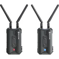 Hollyland Pyro H wireless video transmission system with transmitter and receiver units for professional video streaming.