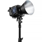Zhiyun Molus B500 bi-color LED light with adjustable brightness and color temperature for professional photography and videography.