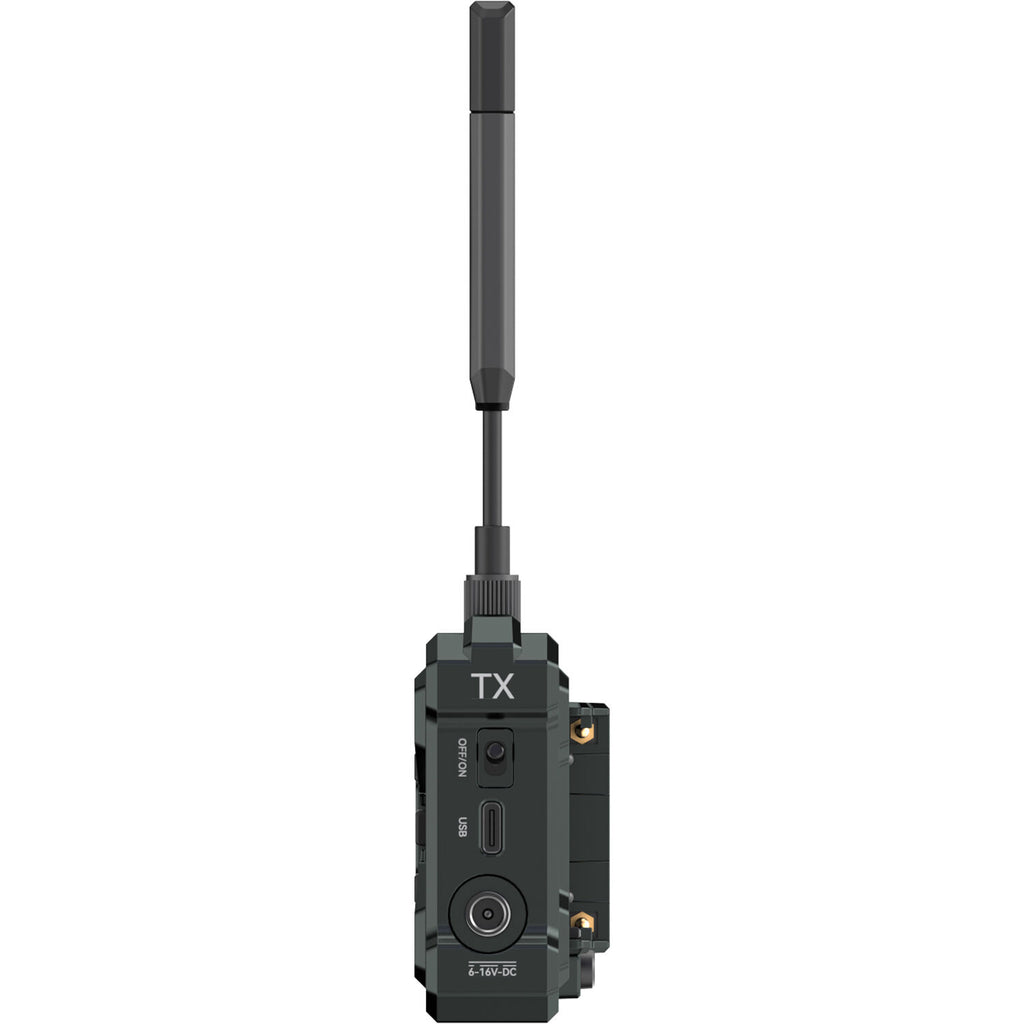Hollyland Pyro S wireless video transmission system with transmitter and receiver units for professional video streaming.