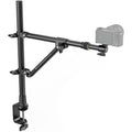 SmallRig desktop overhead photography and live streaming bracket mounted on a camera setup for professional video recording.