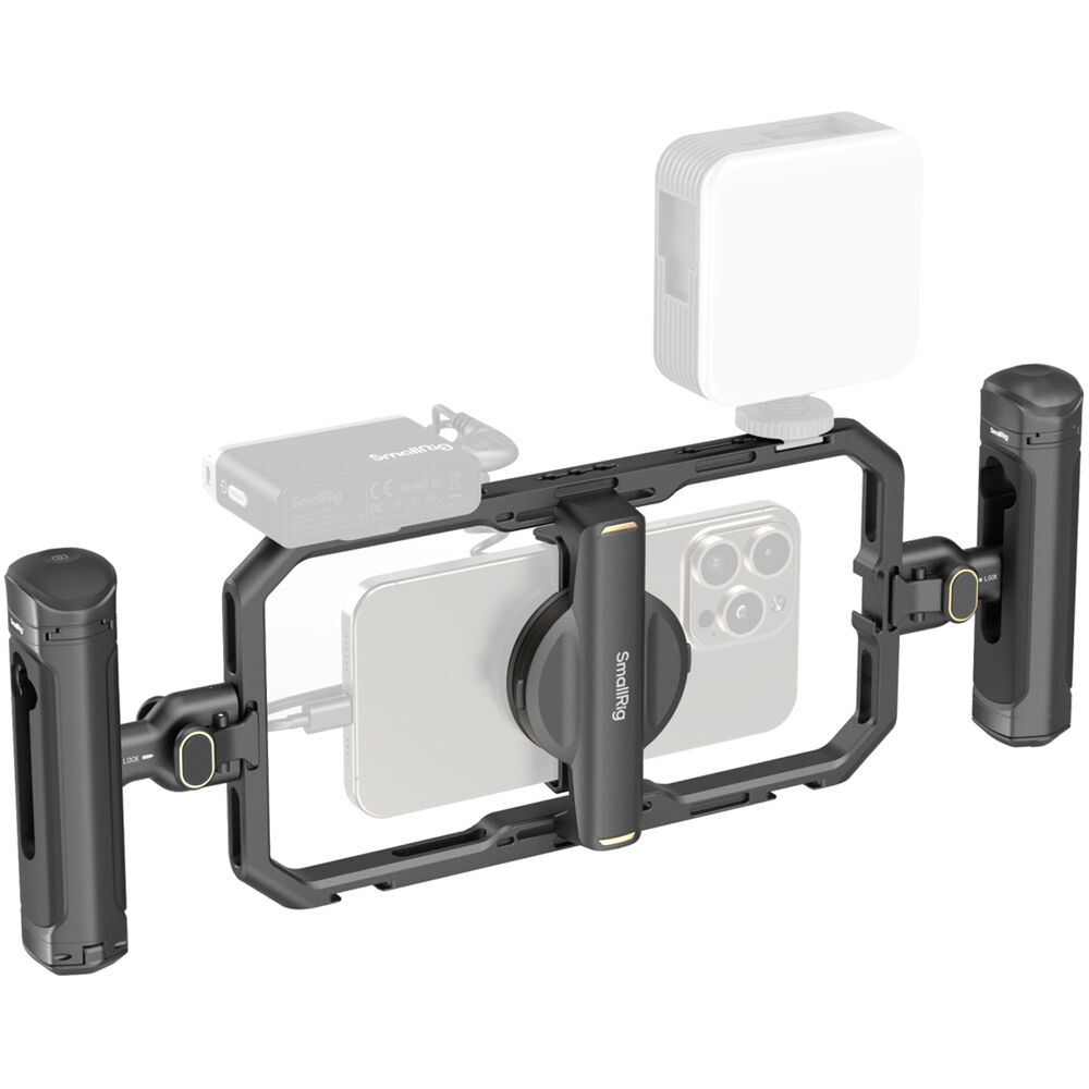 SmallRig All-in-One Video Kit for Smartphone Creators with tripod, support, and rig components for mobile videography.