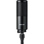 Shure SM4 condenser microphone kit with multiple microphones and accessories for professional audio recording.