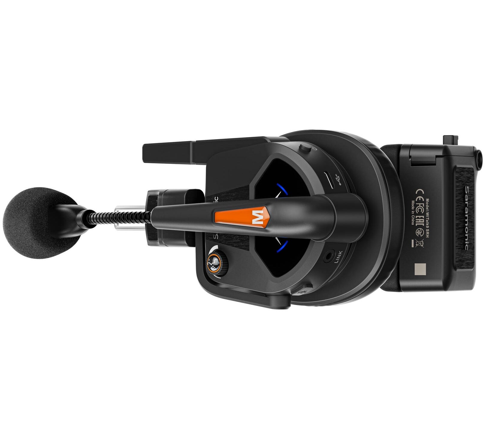 Saramonic WiTalk9 WT2S two-person wireless video microphone system for clear audio recording in filming.