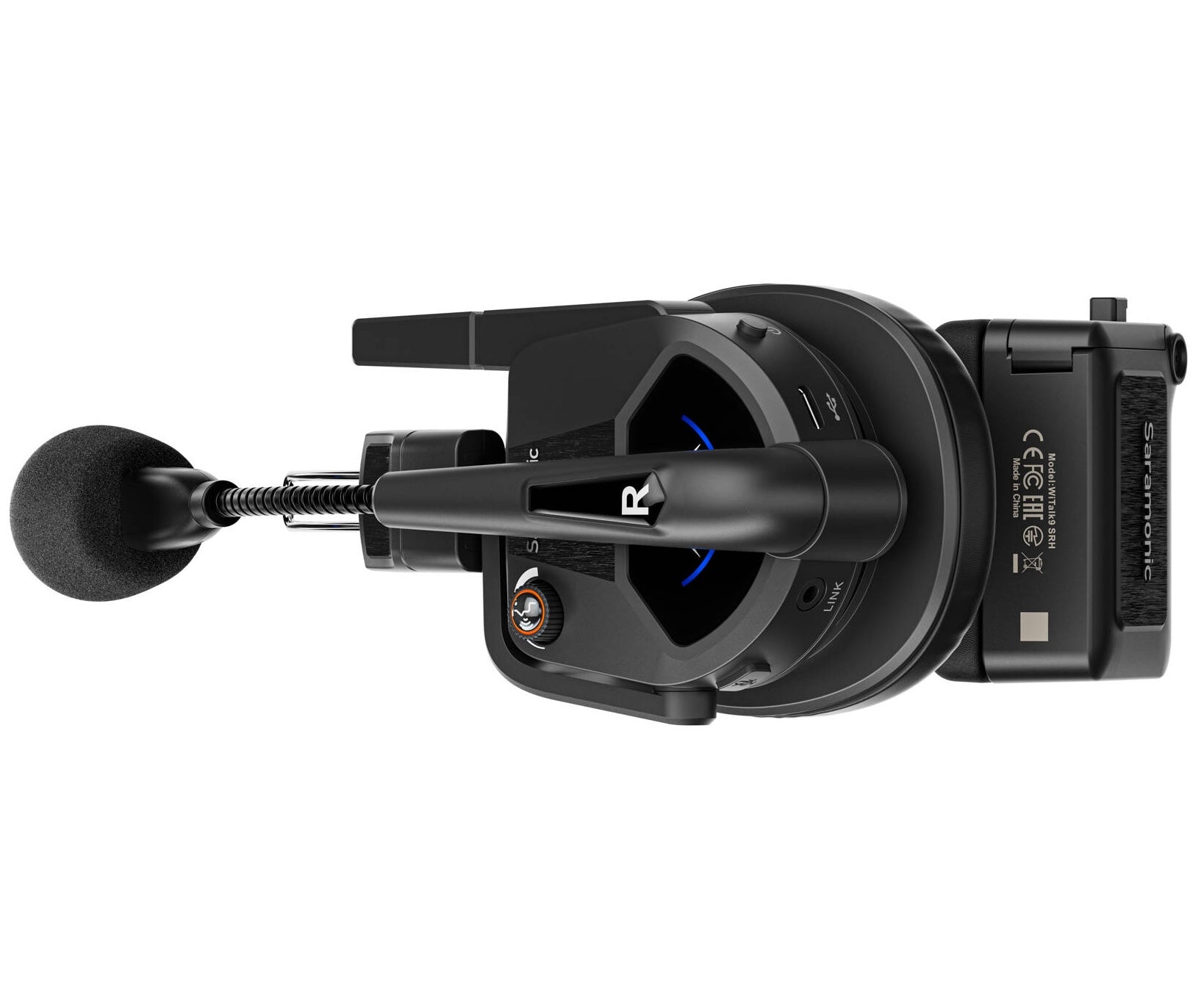 Saramonic WiTalk9 WT2S two-person wireless microphone system for professional video recording and audio capture.