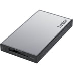 Lexar Workflow CFexpress 4.0 Type B card reader with USB-C port for fast data transfer and reliable media card connectivity.