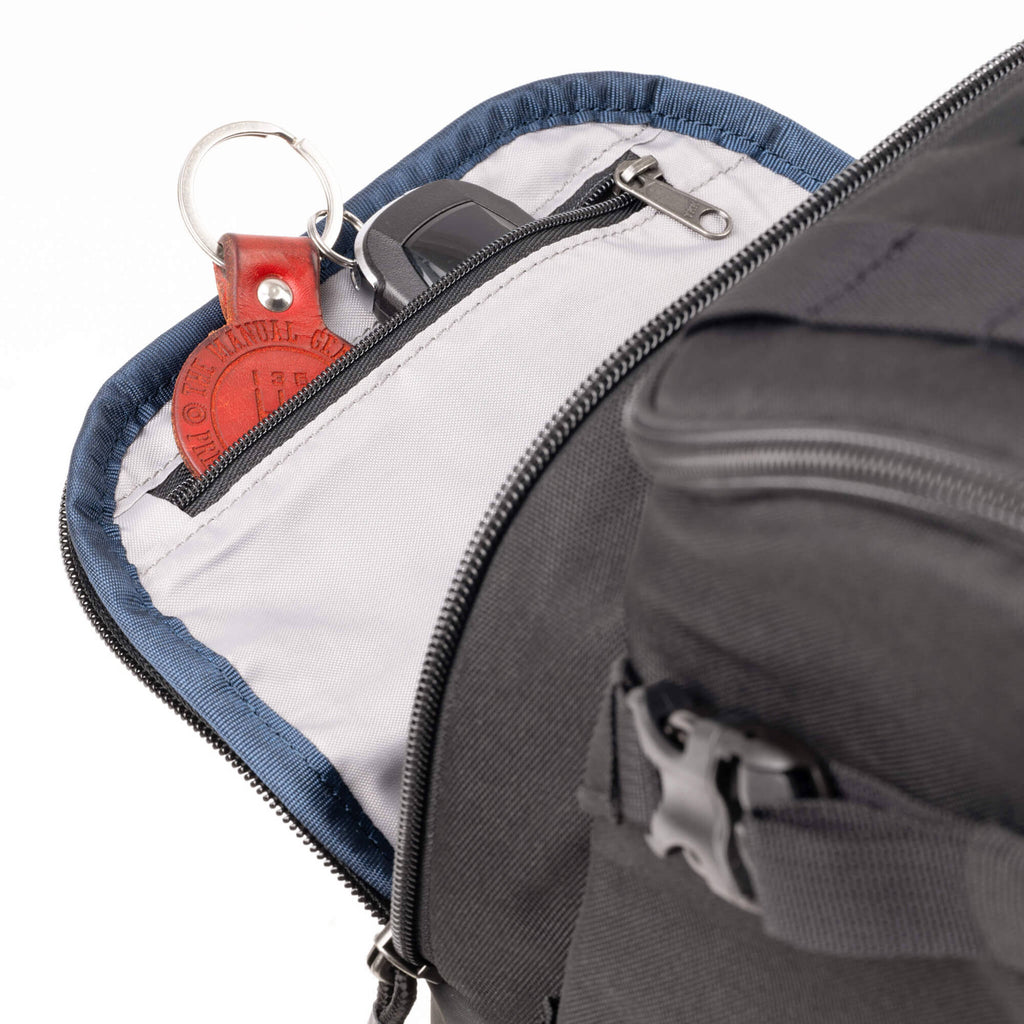 Think Tank DarkLight video equipment bag with padded compartments and adjustable straps for professional camera gear storage