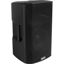 Alto Professional TX412B PA speaker with black grille, sturdy handle, and control panel, designed for professional sound reinforcement.