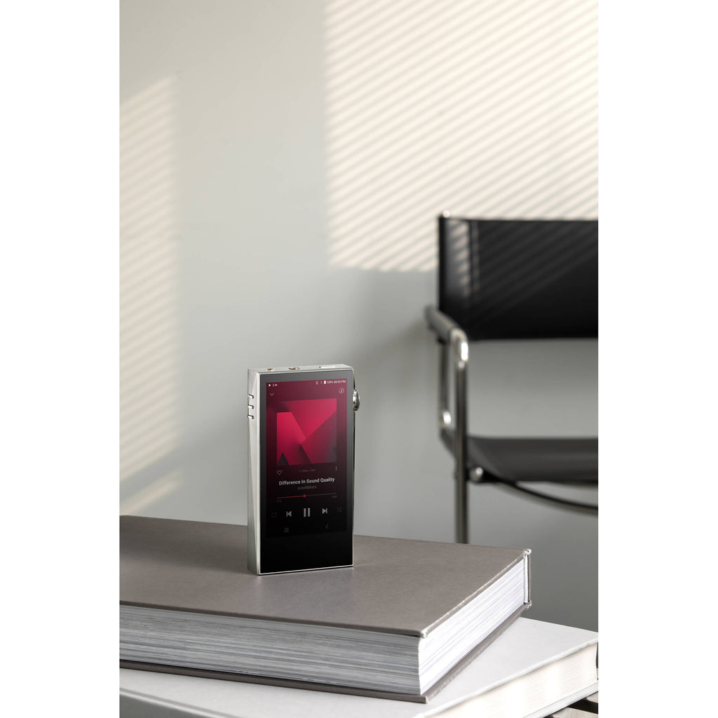 Astell&Kern A&ultima SP3000M portable music player with sleek design and high-resolution display.