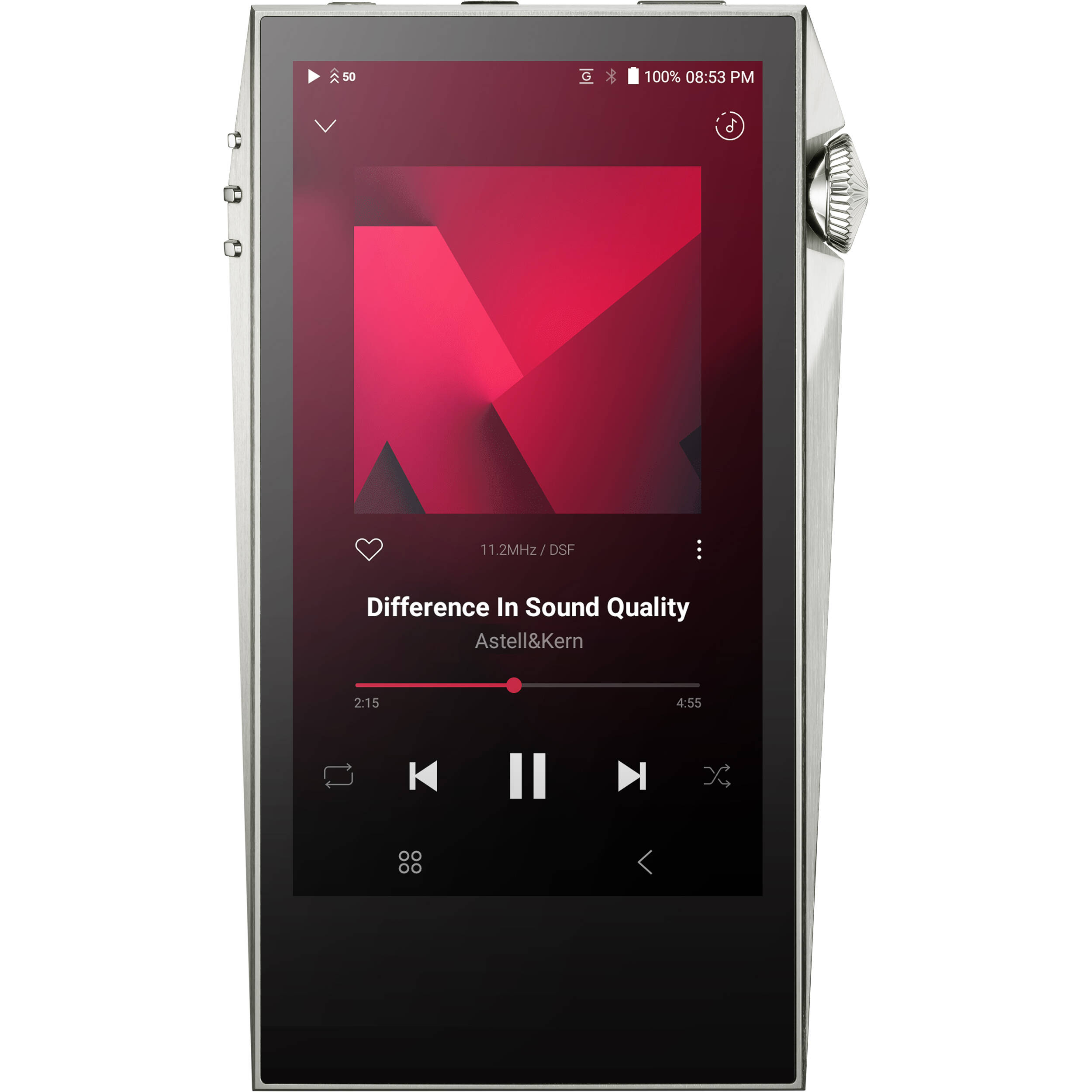 Astell&Kern A&ultima SP3000M portable music player with sleek black design and high-resolution display.