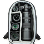 Think Tank Walker Pro Series backpack with padded compartments for video equipment, black durable camera gear bag.