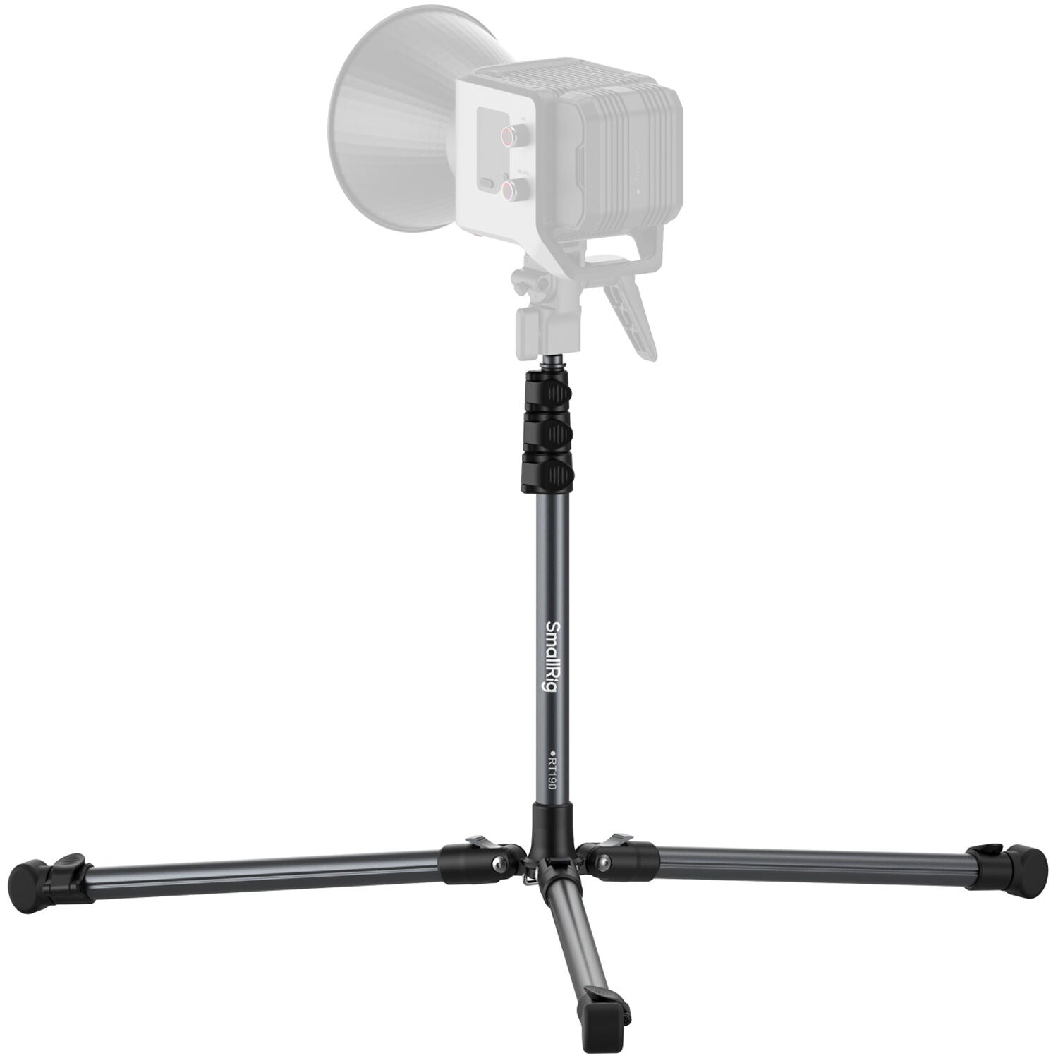 SmallRig RT190 reversible portable studio light support stand for video lighting, adjustable and compact for photography and videography.