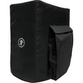 Mackie ThumpSub GO cover in black, padded protective case for pro audio subwoofer, durable and easy to carry.
