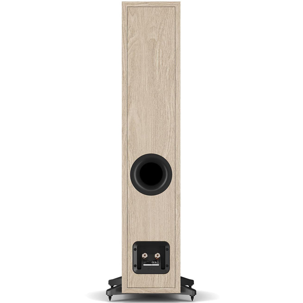 DALI Sonik 5 passive floorstanding speakers with sleek black finish and multiple drivers for rich sound.