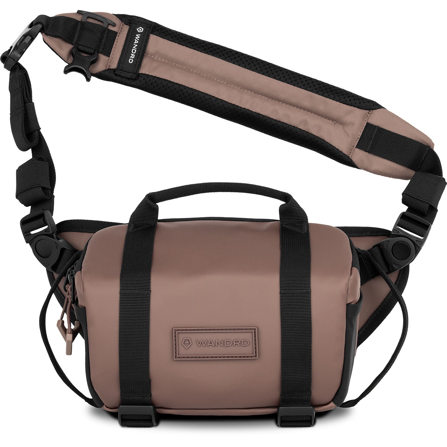 Wandrd Rogue Sling video equipment bag with adjustable strap, multiple compartments, and durable design for photographers and videographers.