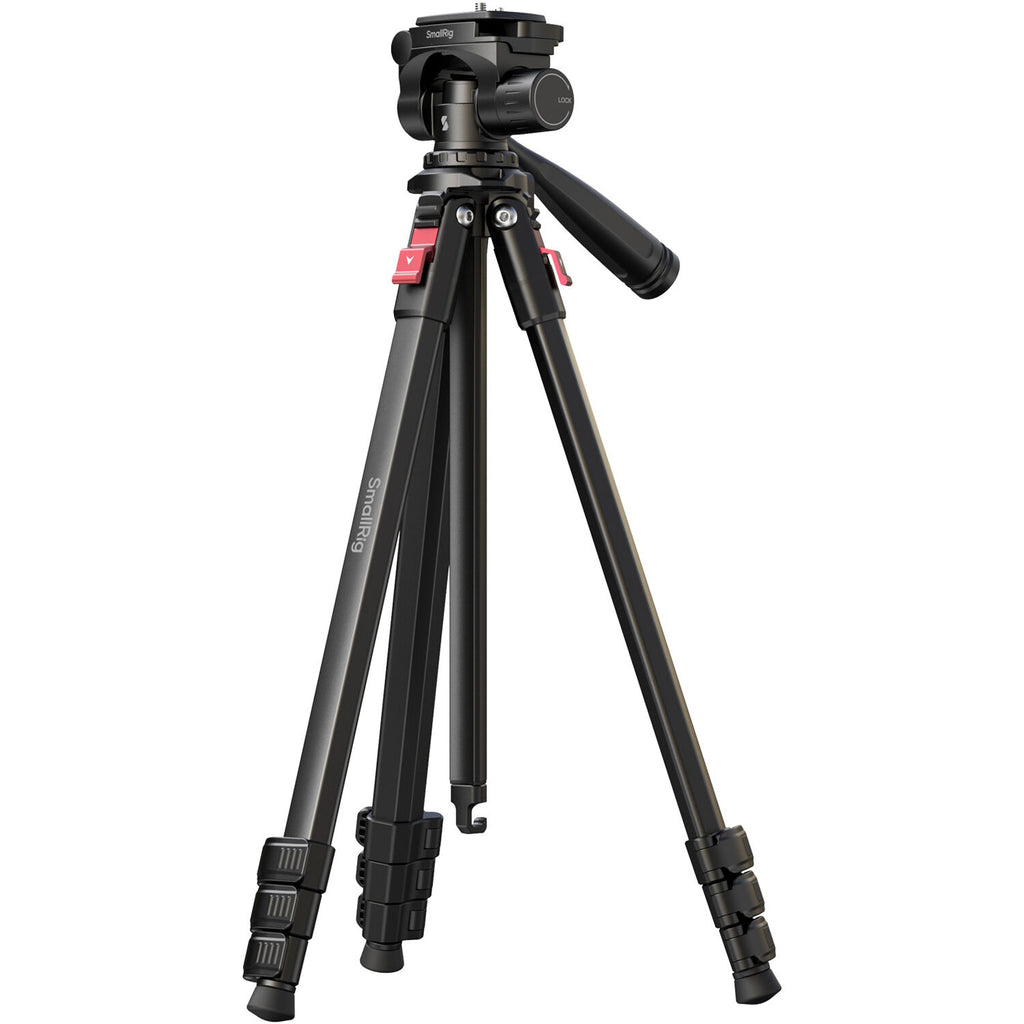 SmallRig small video tripod with adjustable legs and compact design, ideal for stabilizing cameras and supporting filming setups.