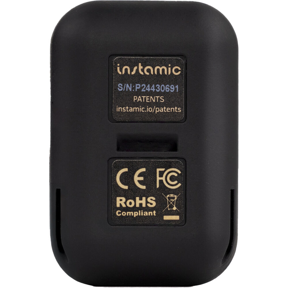 Instamic Pro Plus C Mono portable recorder with compact design and built-in microphone, ideal for high-quality audio recording.